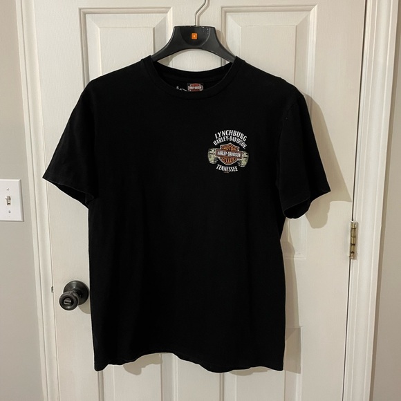 Harley Davidson Lynchburg Tennessee label T-Shirt. Size large - Picture 6 of 11